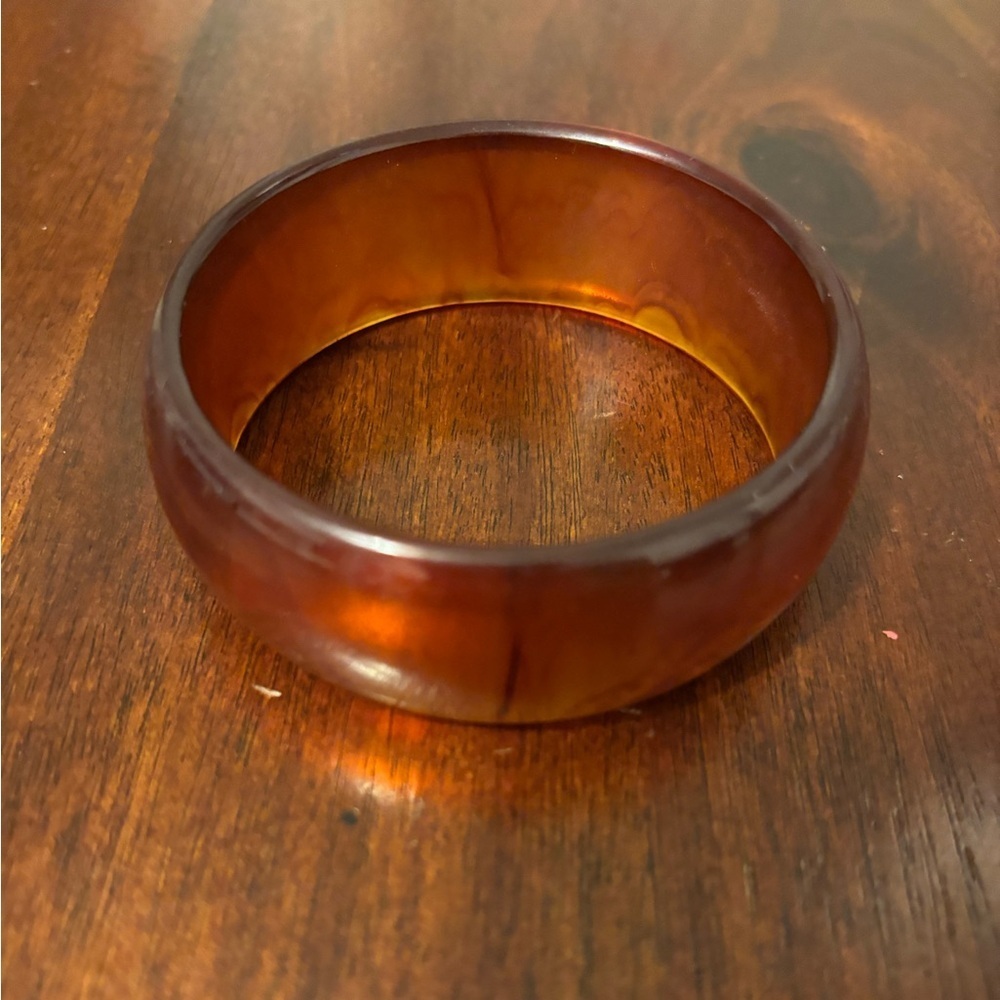 Bakelite Wide Iced Tea Bracele